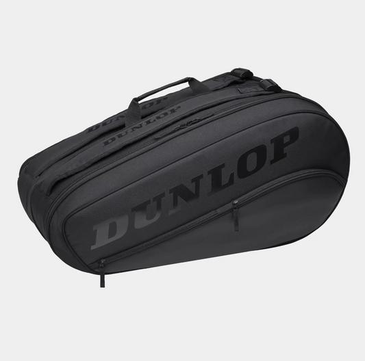 Dunlop Sac Team 8 Raquettes Thermo Black/Black